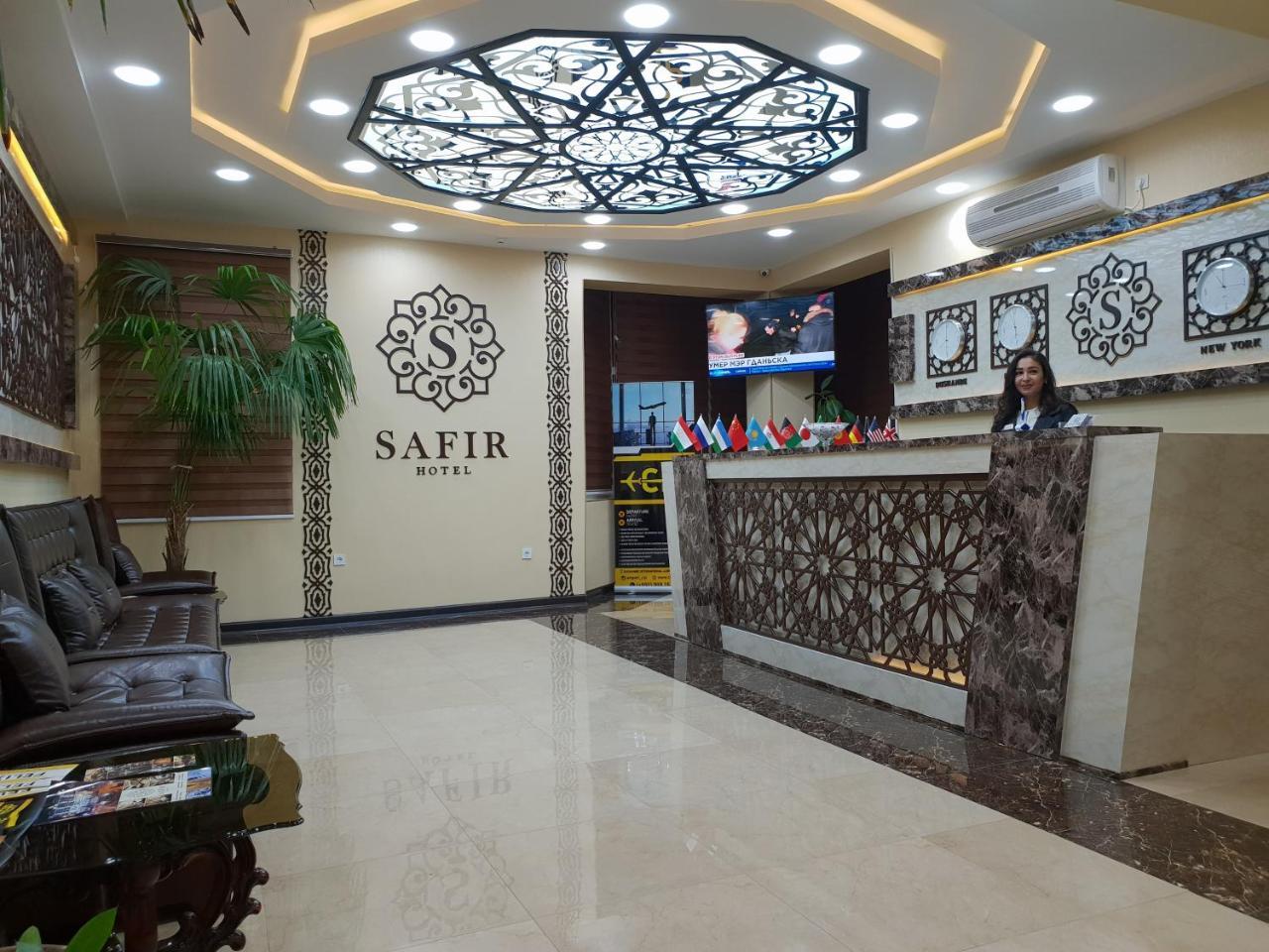 Safir Business Hotel O Dușanbe Exterior foto